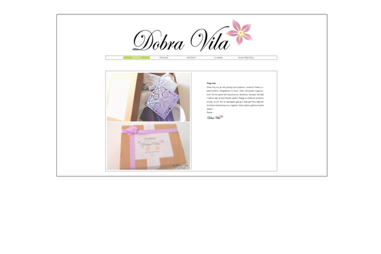 Dobra Vila web stranica